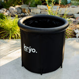 Kryo Pod 2.0 cold plunge, ice bath, side view, detail