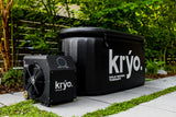 Kryo Plunge, side view, detailed, water chiller, ice bath tub